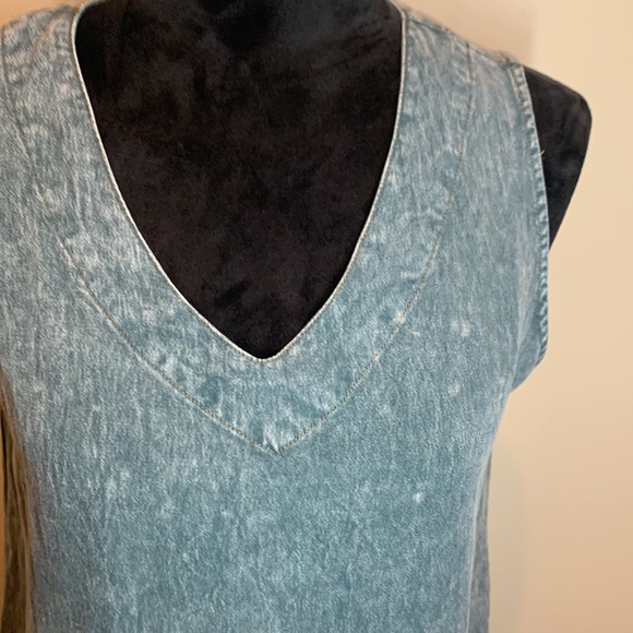 UMGEE distressed chambray dress - Picture 3 of 8